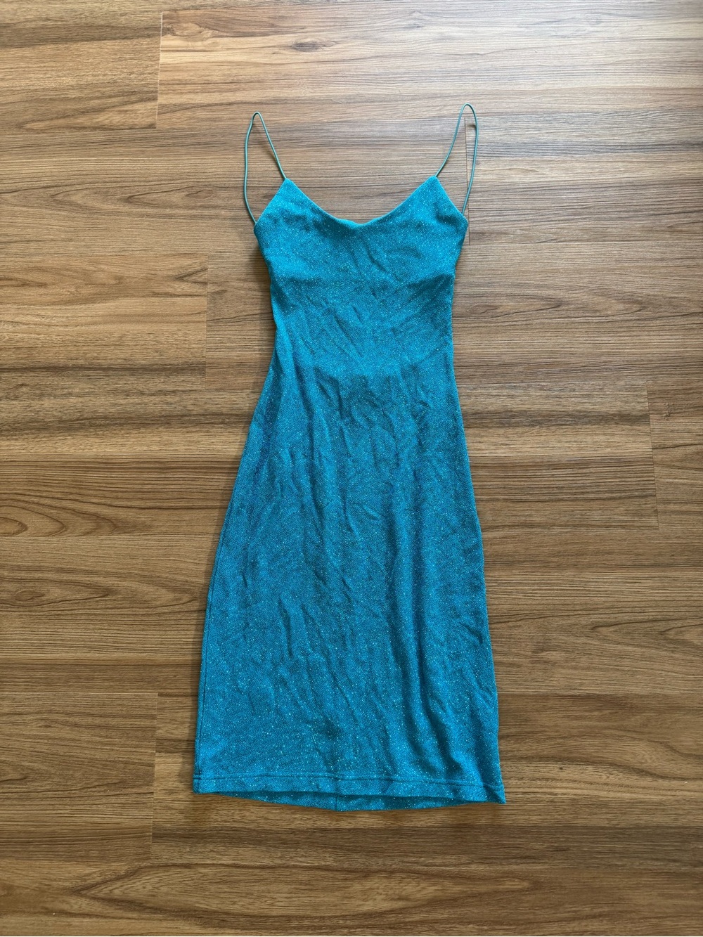 Blue Sparkly Dress Vintage